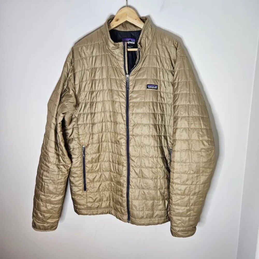 Patagonia Men's Puff Nano Jacket Tan XXL